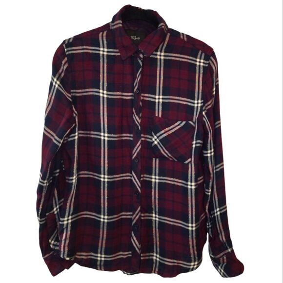 Rails Plaid Button Down Ladies Shirt - Picture 2 of 14